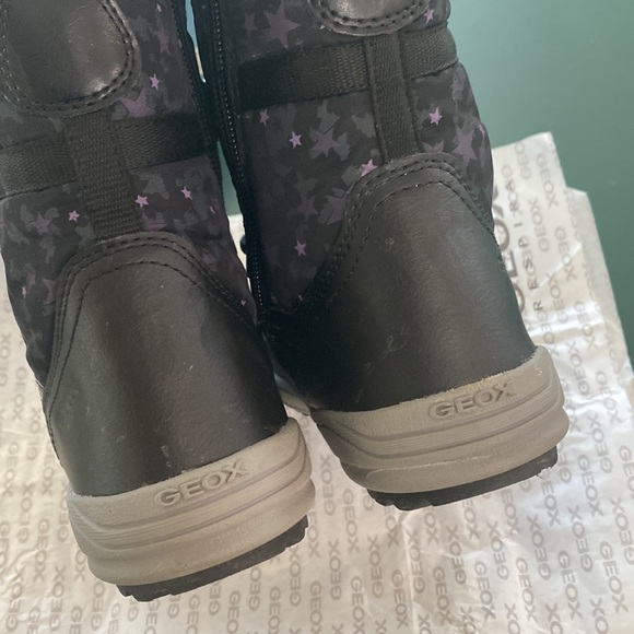 Geox Amphibiox girls snow winter boots - Picture 6 of 11